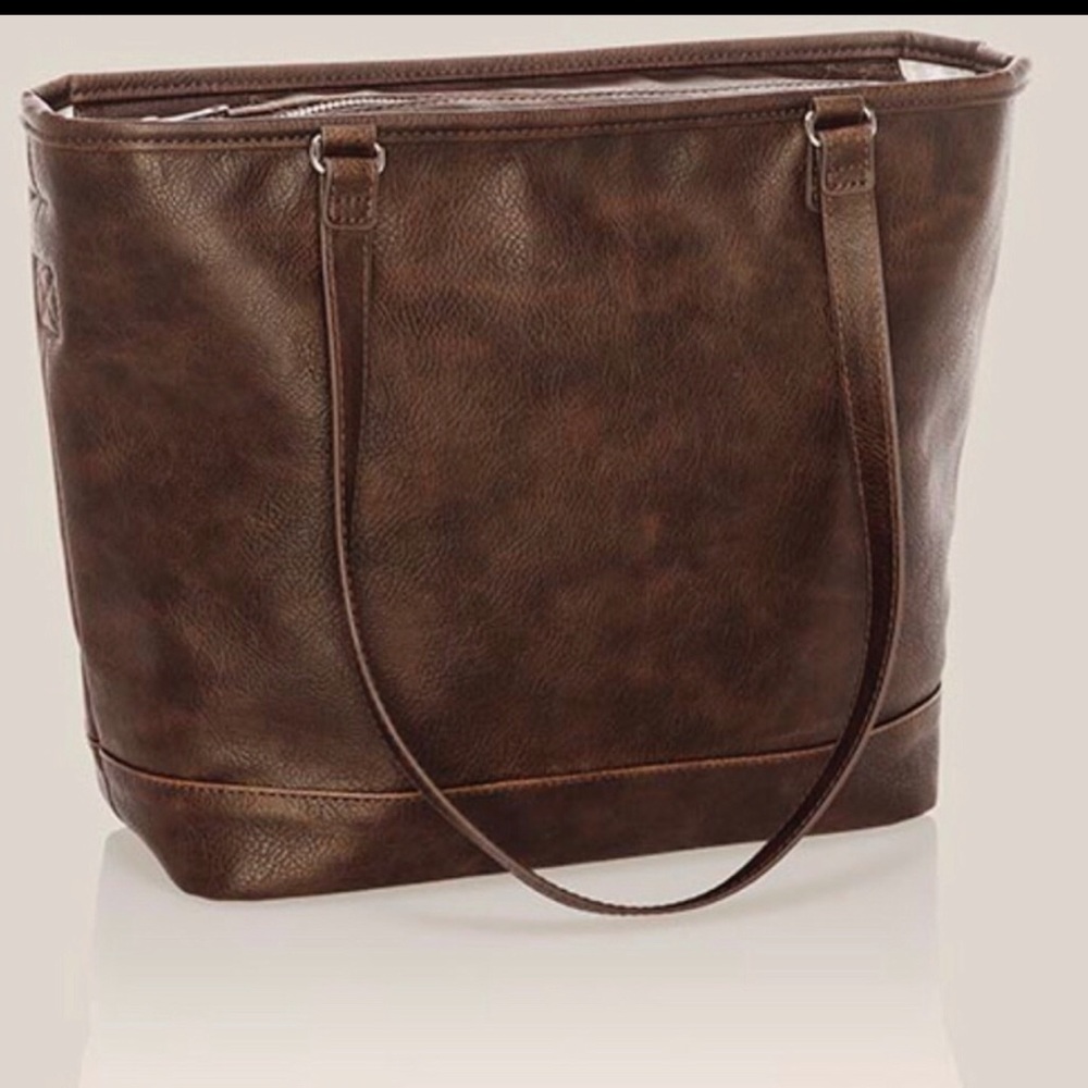 City Chic Bag - Chestnut Distressed Pebble